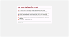 Desktop Screenshot of centraltaxisltd.co.uk