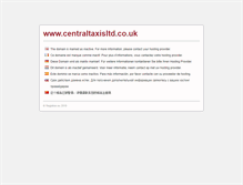 Tablet Screenshot of centraltaxisltd.co.uk
